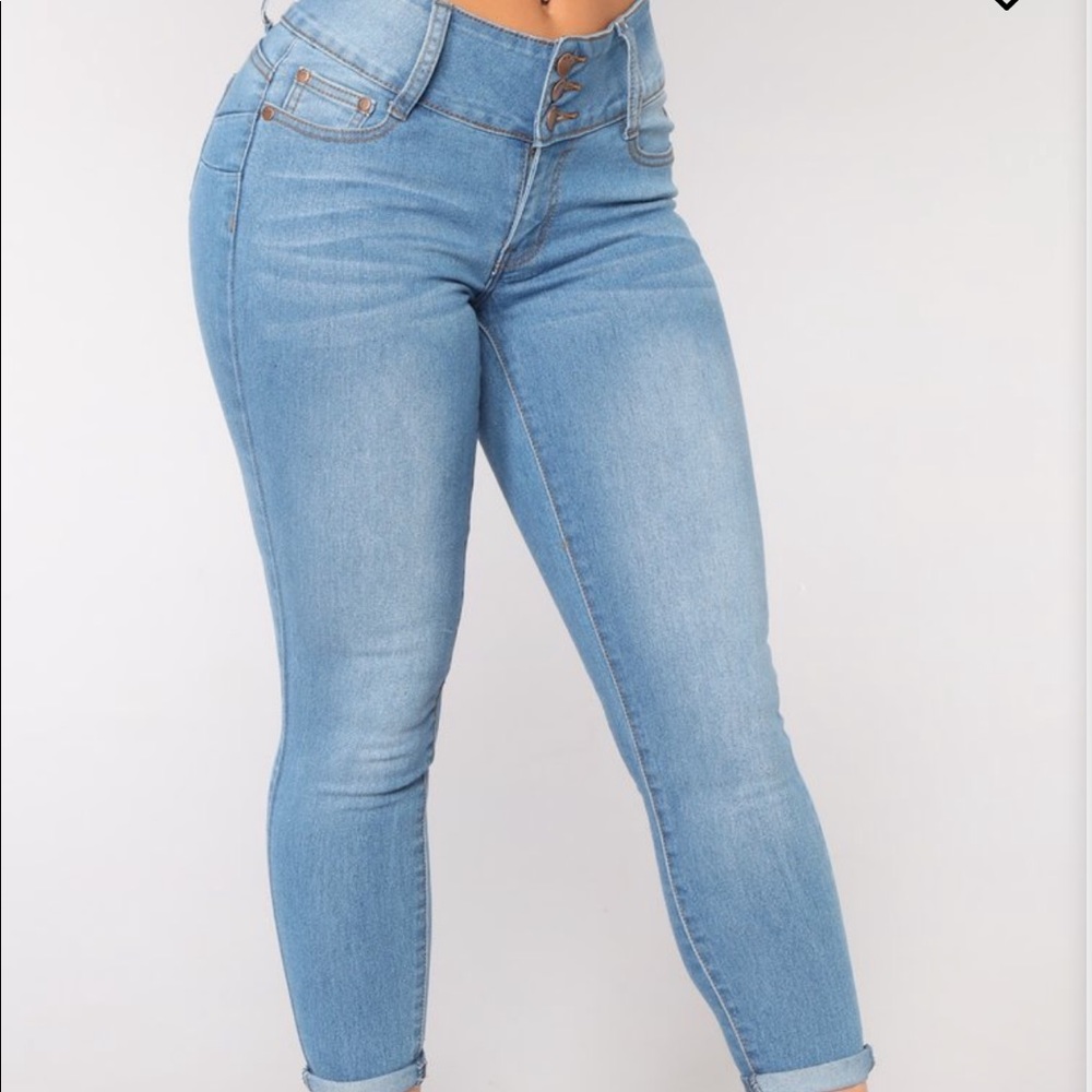 Fashion nova high waisted jeans pants